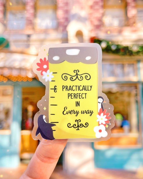 Practically Perfect Tape Measure Mary Poppins Disney Etsy