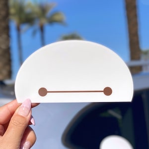 Baymax Peeker Transparent Car Decal/ Big Hero 6 Peekaboo Window Bumper Vinyl Disney Luggage Helmet Guitar Laptop Jumbo Sticker