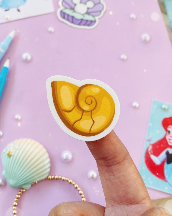 Ursula Shell Necklace Vanessa Sticker Ariel Disney Laptop Etsy 日本