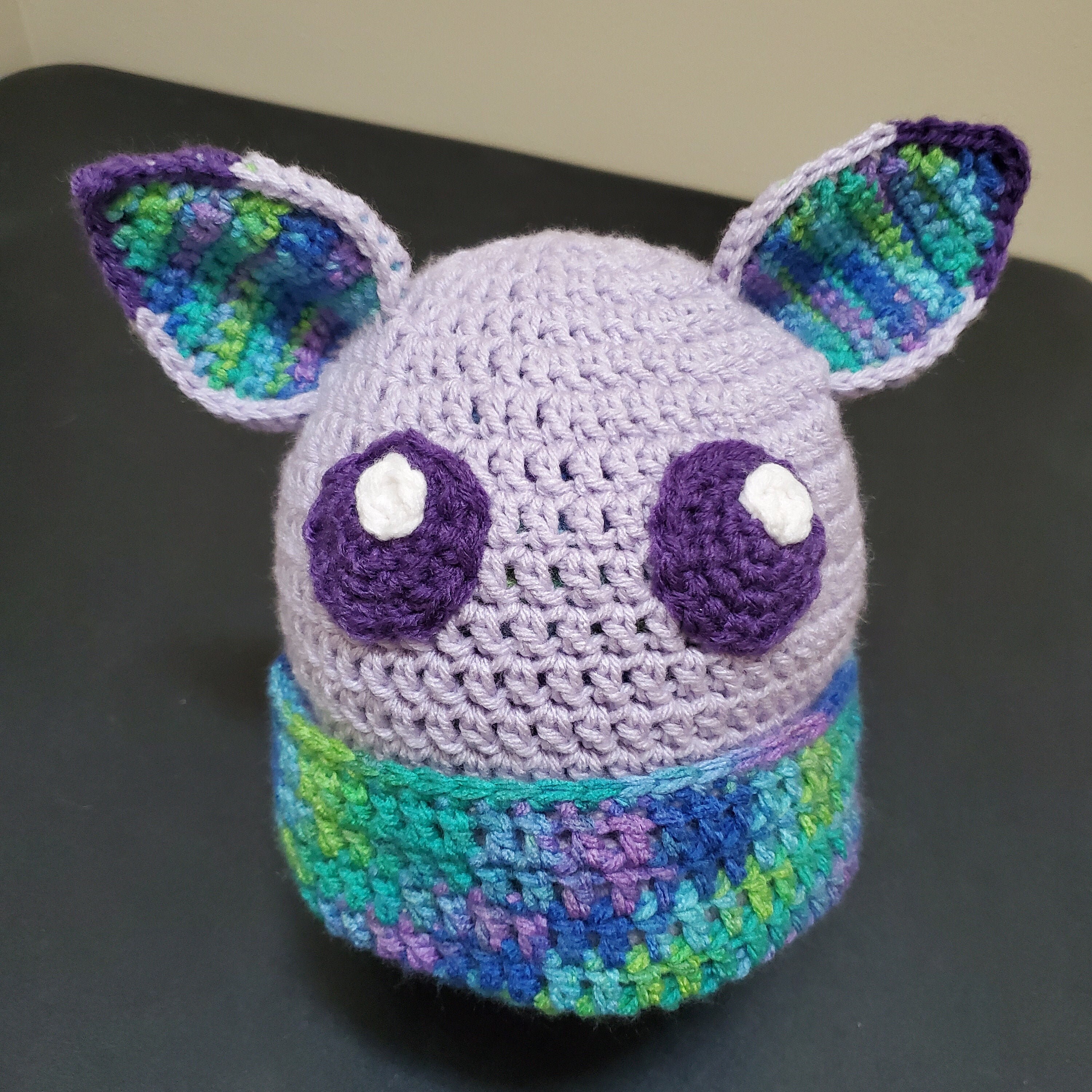 Handmade Crochet Bat Beanie Hat Cosplay | Etsy