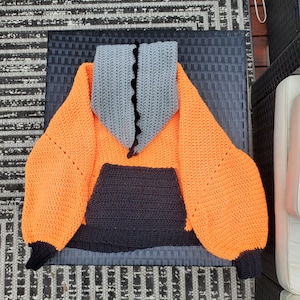 Dog Saw Inspired Crochet Sweater