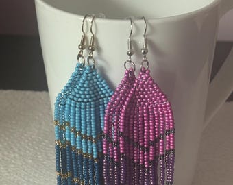 Galaxy Fringe Earrings