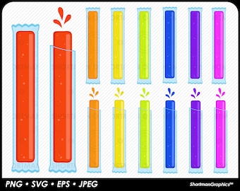 Ice Pop Clipart - SVG PNG Download