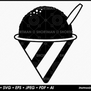 Snow Cone Clipart - SVG PNG Download