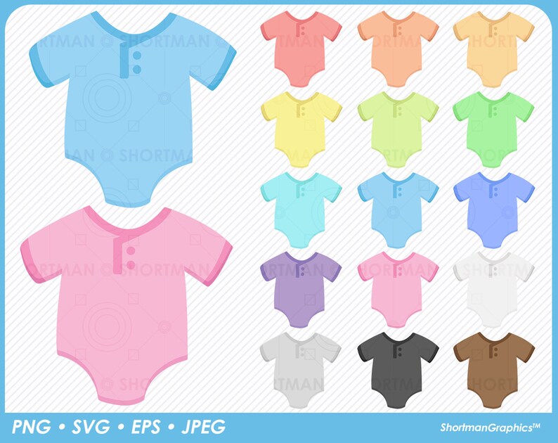 Download Clip Art Art Collectibles Baby Onesie Clipart Svg Png