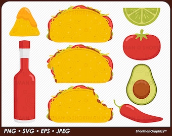 Taco Clipart - Scarica PNG SVG