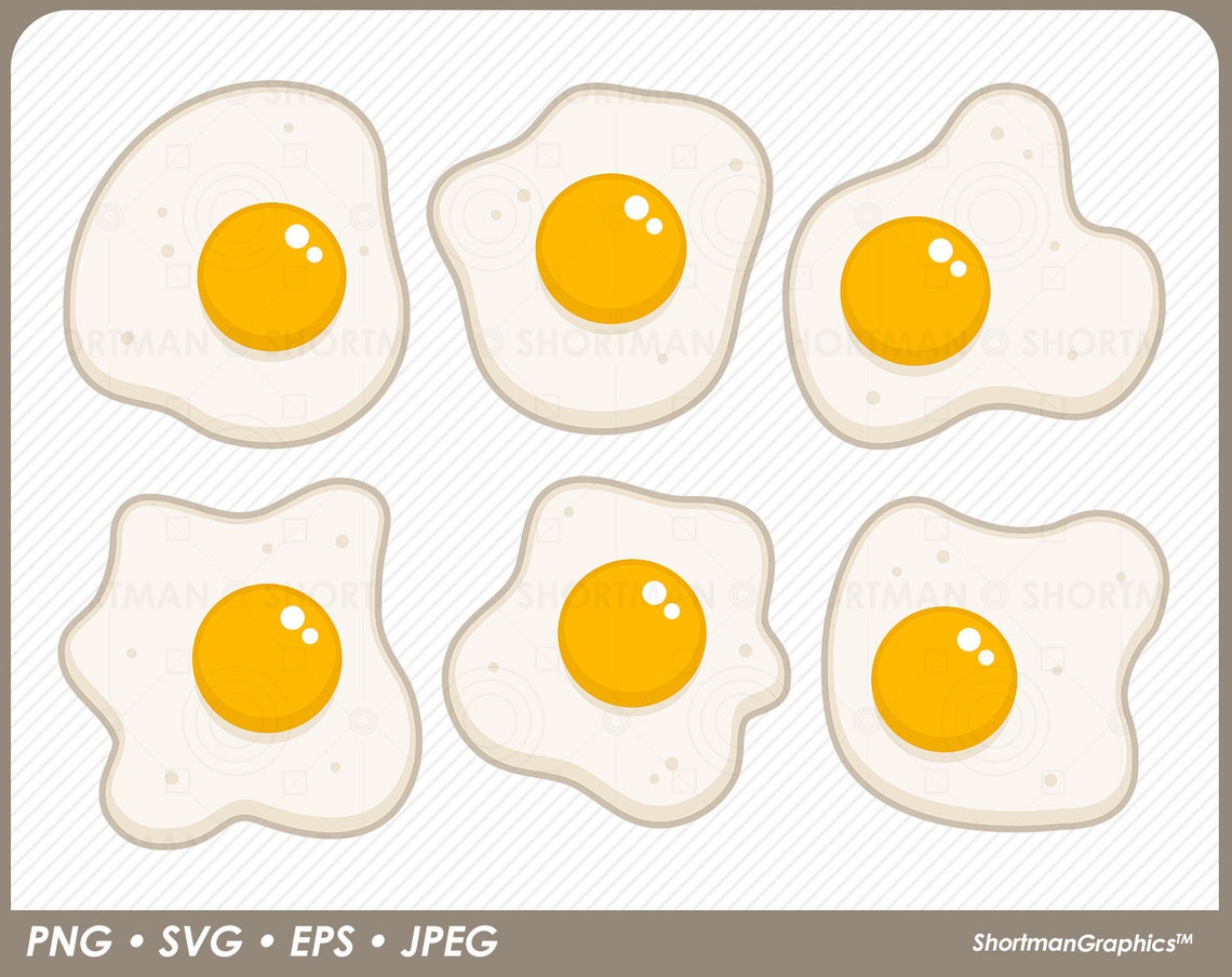Egg Yolk Clipart PNG SVG Etsy UK