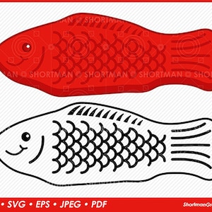 Fish Gummy Clipart- SVG PNG