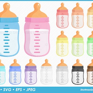 Baby Flasche Clipart - SVG PNG