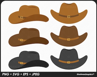 Cowboy Hat clipart - SVG PNG EPS