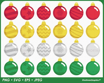 Ornamenti natalizi - Sfera - SVG PNG