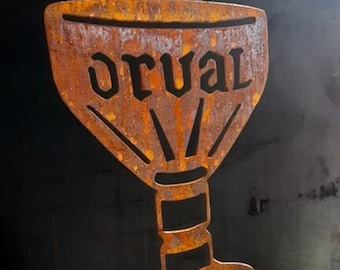Rusty Orval glass