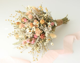 Dried Flower Bouquet Etsy