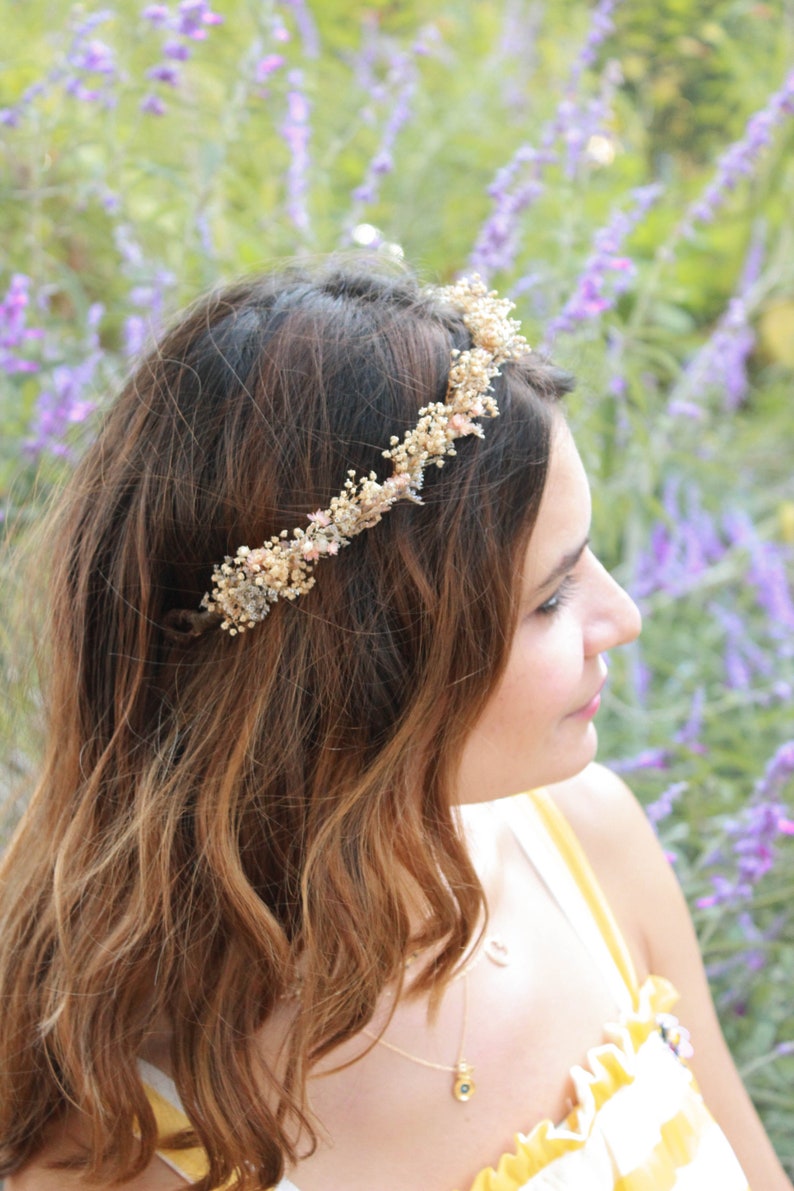 dainty flower crown
