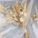Pampas Grass boutonniere / Natural Real Dried flowers bouquet / Muted earthy tone Preserved Flowers Prairie Bouquet / Forever Bridal bouquet