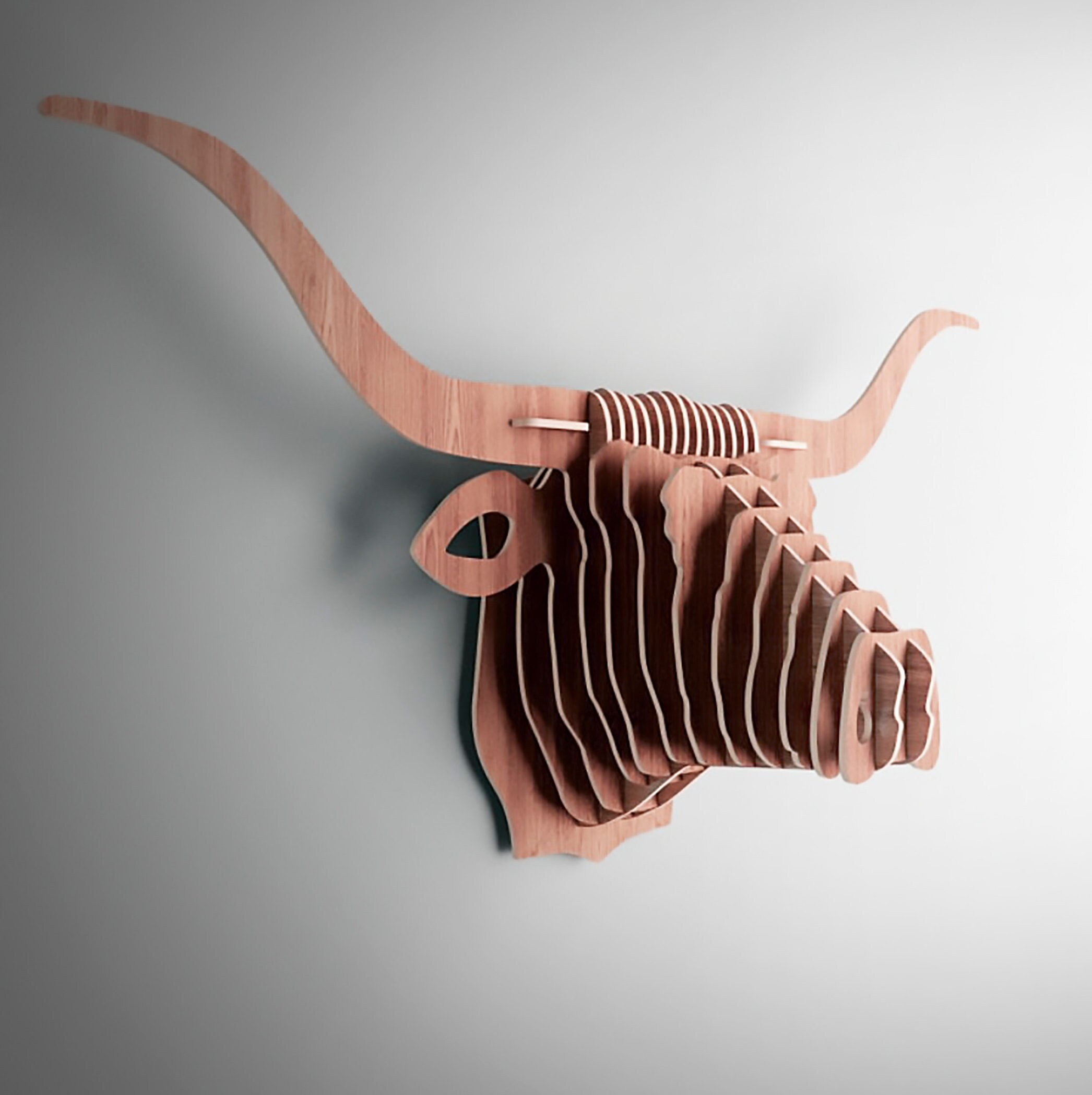 Wood Buffalo Head Wall Decor. CNC Files DXF EPS Dxf Files Etsy Australia
