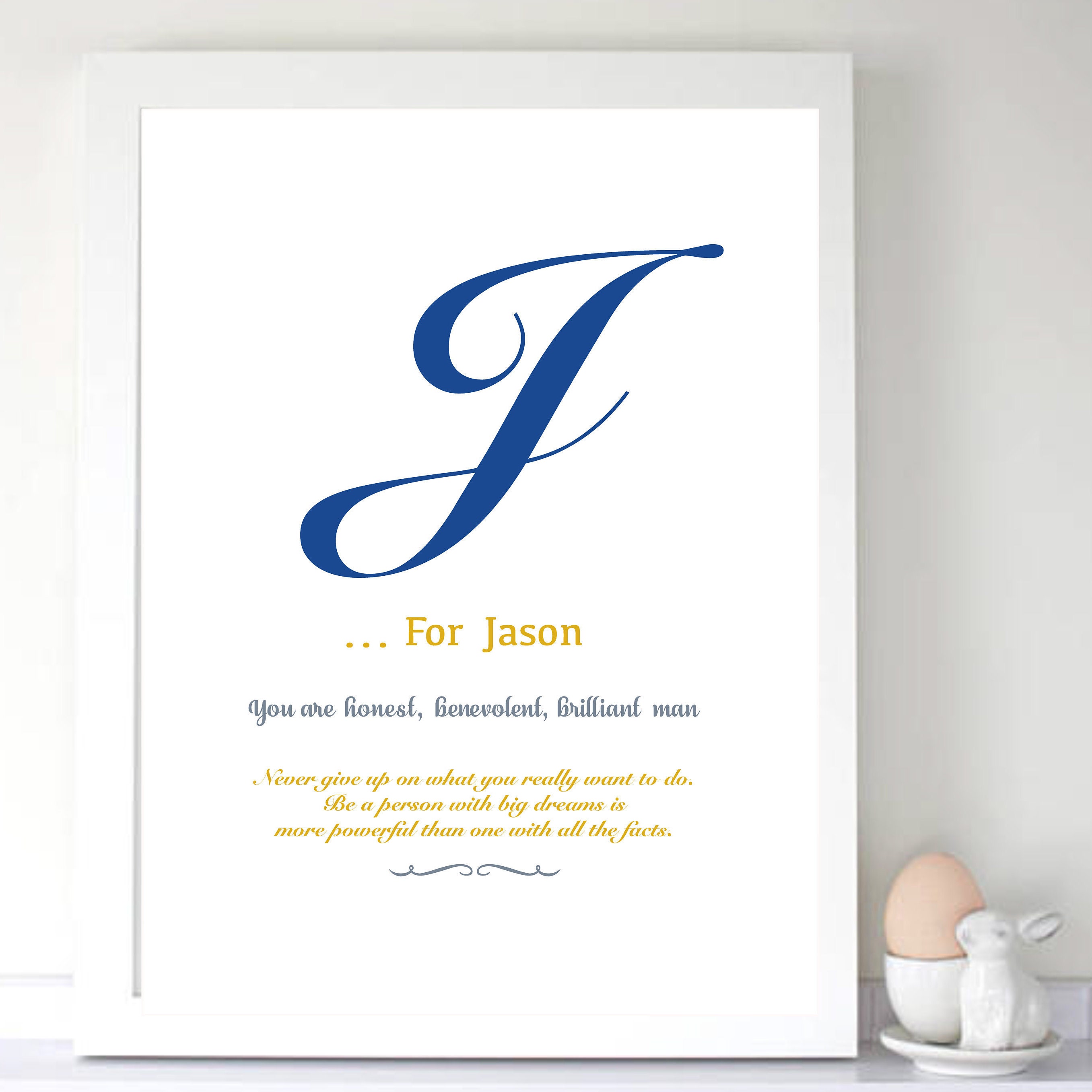 Personalised Baby Gift Baby Naming Gift Baby Gift Digital / Framed Meaning of Name Prints Print for Nursery Christening Gift art