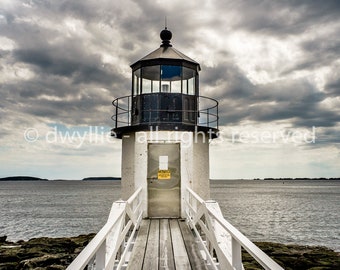 Marshall Point Lighthouse, Maine - vertical crop