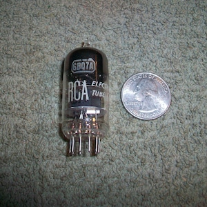 Lot of 10  9 pin vacuum tubes for steampunk projects or arts and crafts