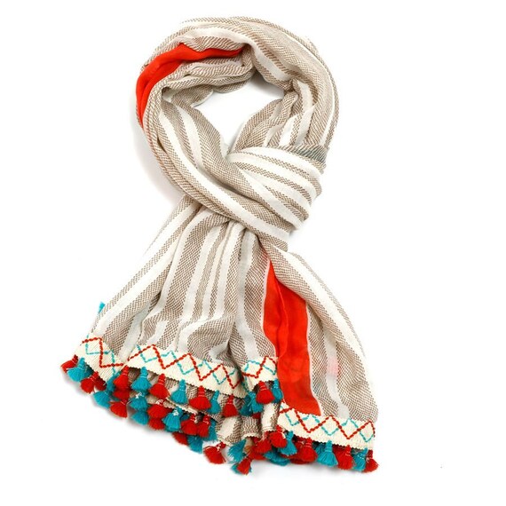 large print scarf