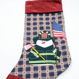 Fireman Christmas Stocking | Firefighter Gift | Custom Handmade Firefighter Gift | First Responder Gift | Free Shipping