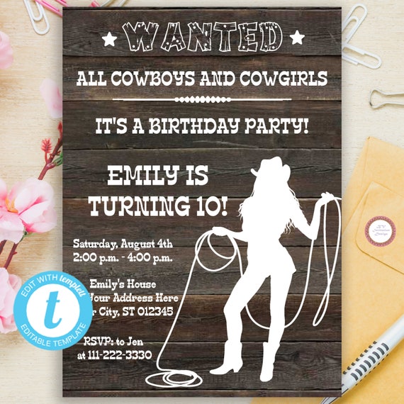 country western birthday party