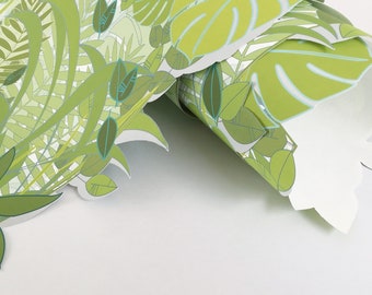 Papier peint tropicale, swabdesign