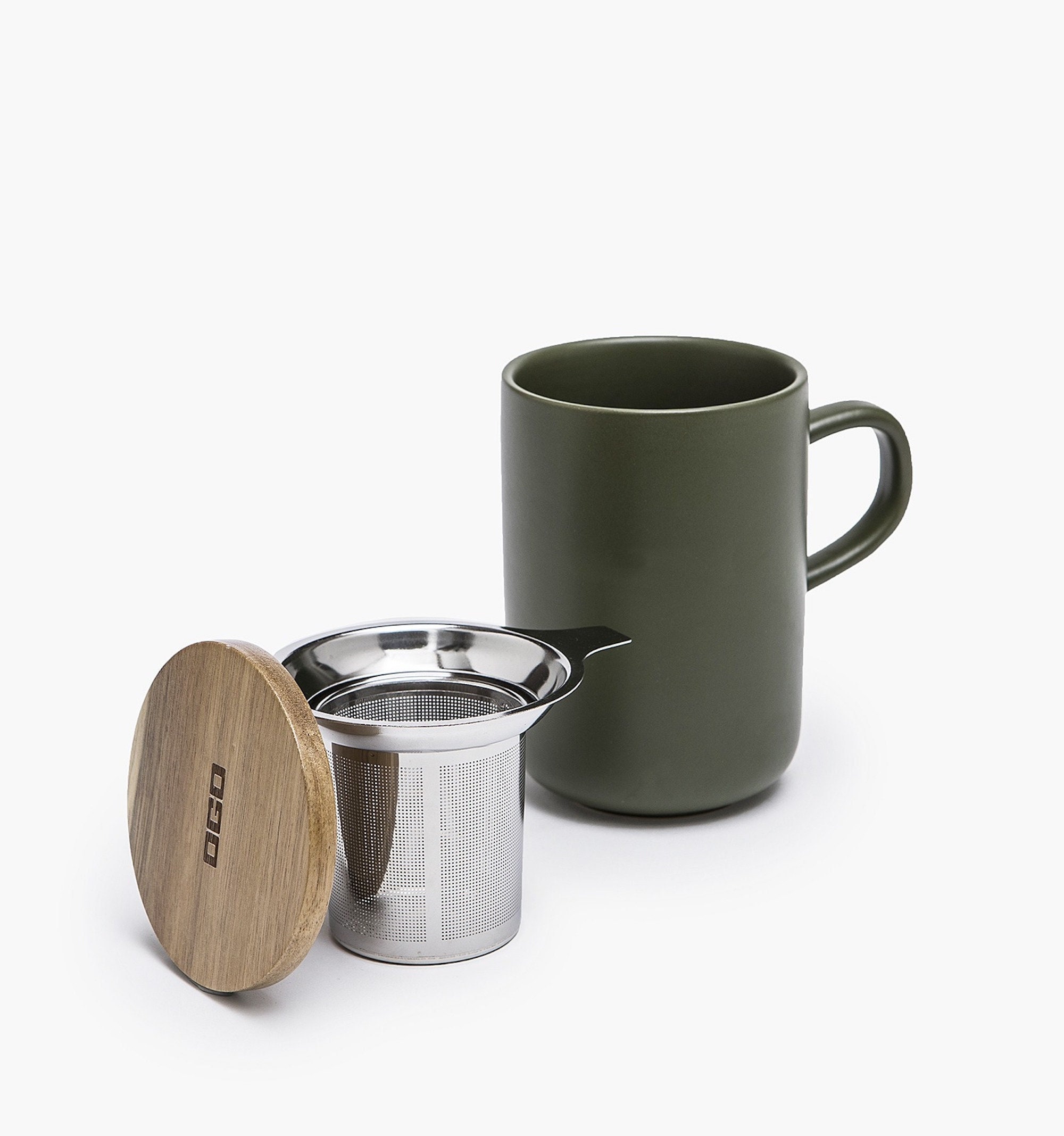 Tasse à thé avec infuseur et couvercle vertgrande tasse à thé pour thé en  vrac ou sachet de thétasse à infuser en verre pour 360 - Cdiscount Maison