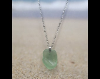 Authentic Sea Glass Necklace, Beach Glass Necklace, Sea Glass Jewelry, Beach Glass Jewelry, Beach Jewelry, Mermaid Tears, unique