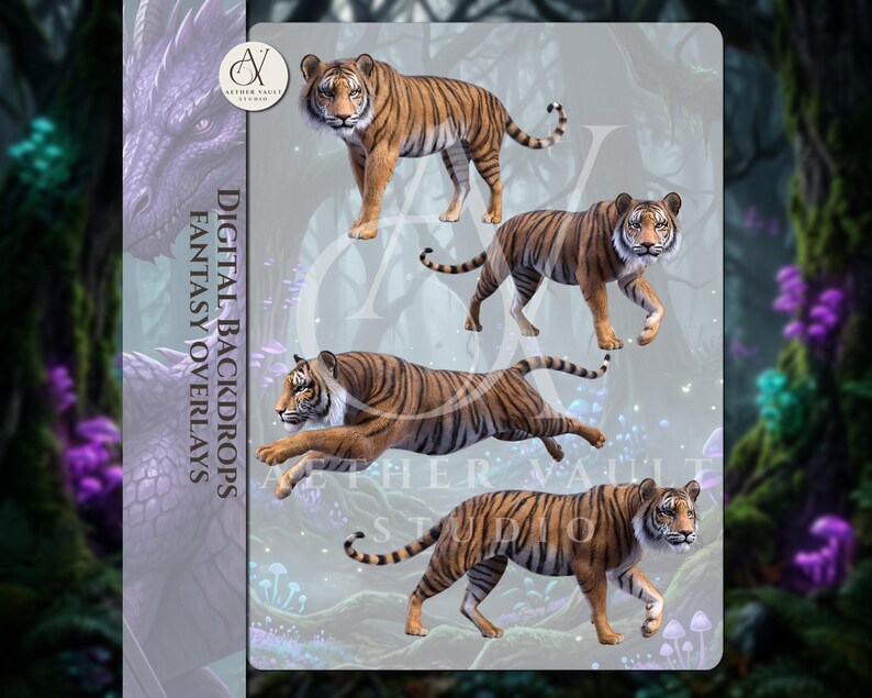 Tiger Rip Overlay Tiger Overlays , Wild Animals , 3D Rendered , Clipart , PNG ,photoshop ...