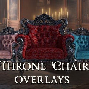 Fantasy Chair Throne overlays 2