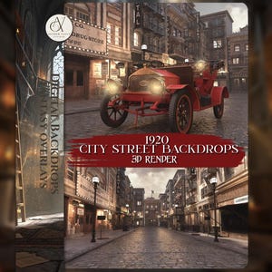 Old Street Digital backdrop , Vintage , Old Street , Street backgrounds , digital backdrops