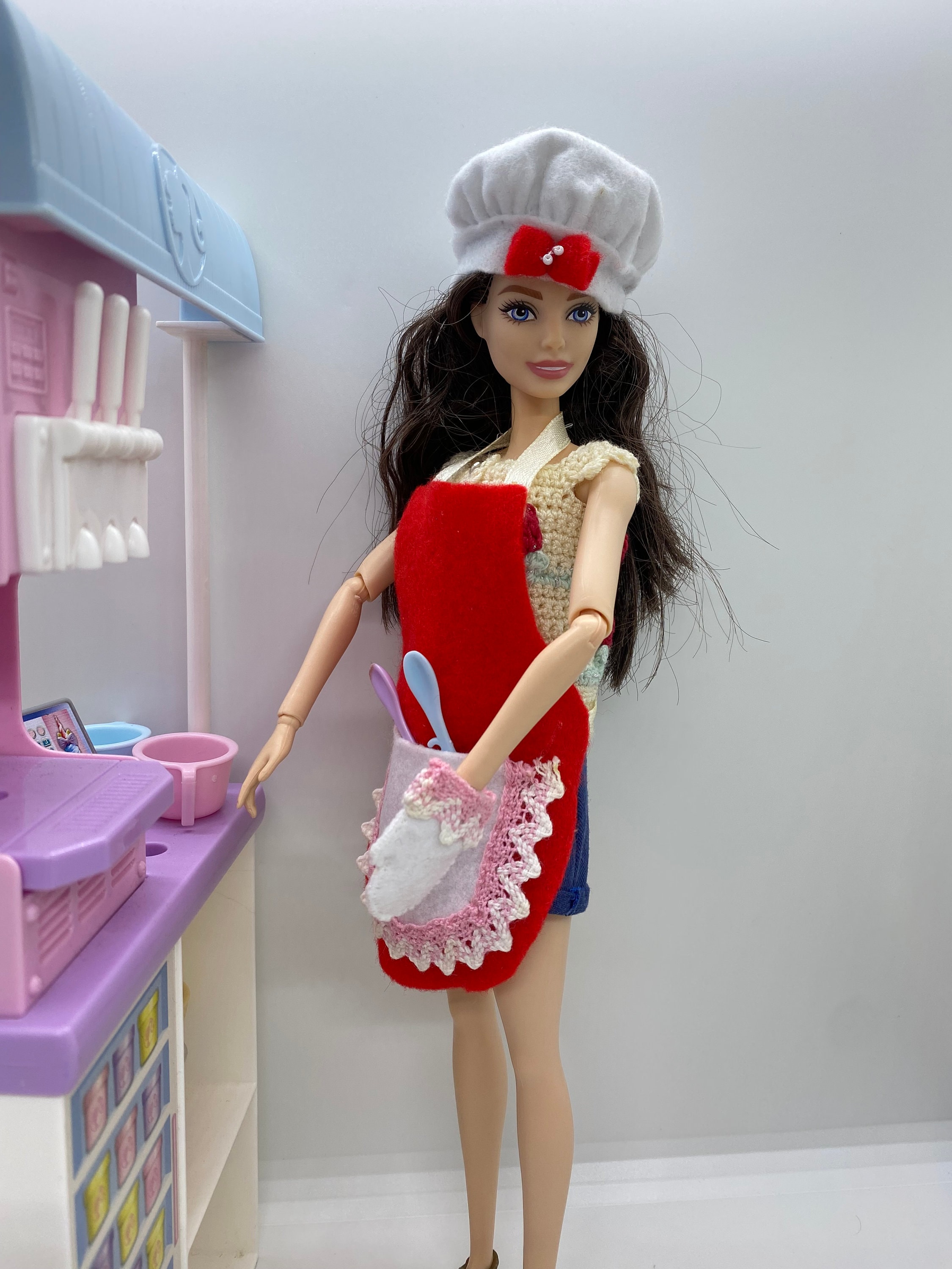 Barbie store chef outfit