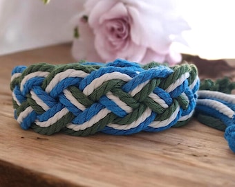 Handfasting Cord, Wedding Cord, Pagan Ceremony Handfast, Hand fasting,Celtic Handfasting Cord blue, Celtic ceremony,Celtic Hand Fasting Cord