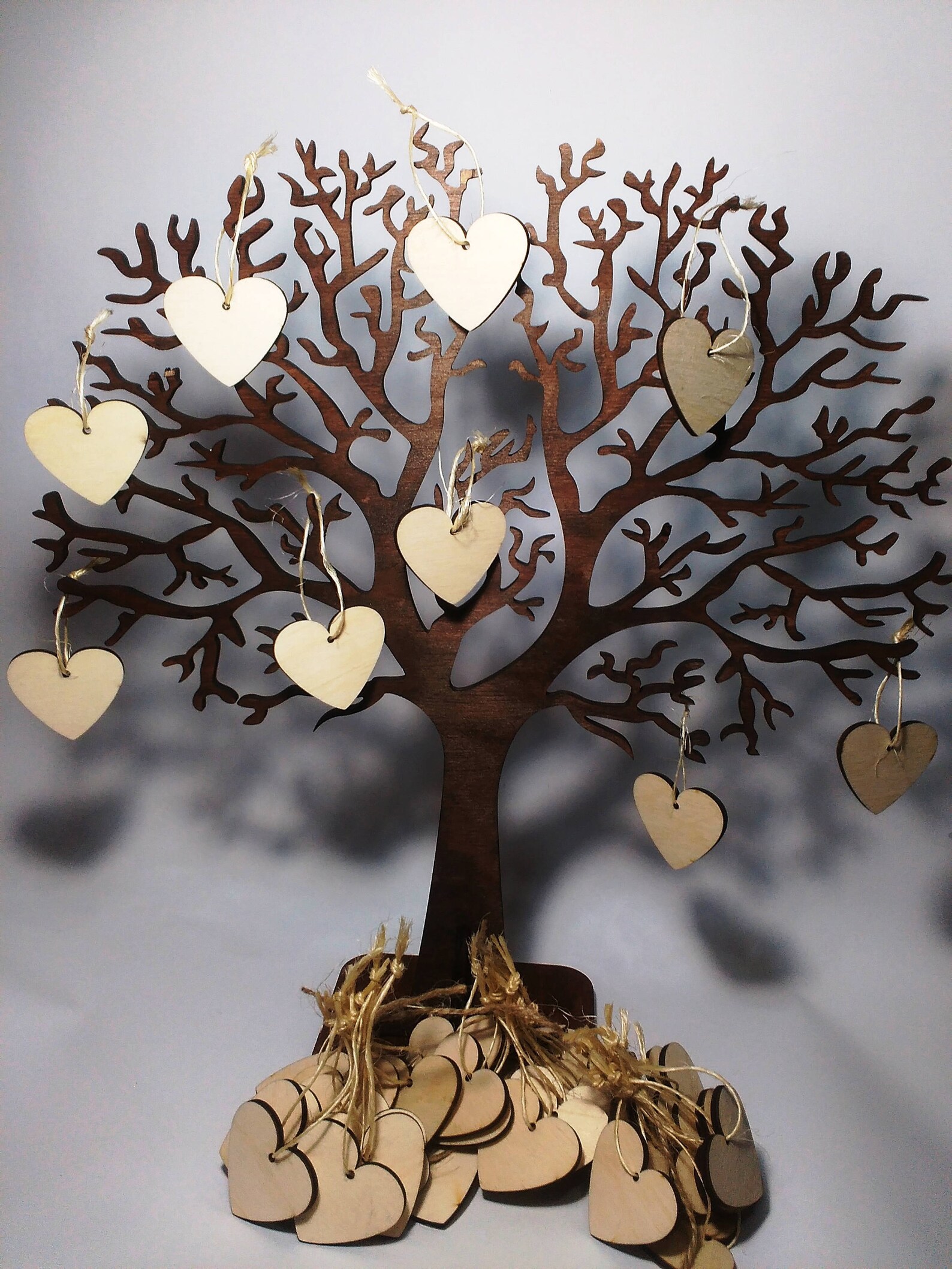 Wishing Tree Large Wooden Guest Book Wedding wish tree guest Etsy