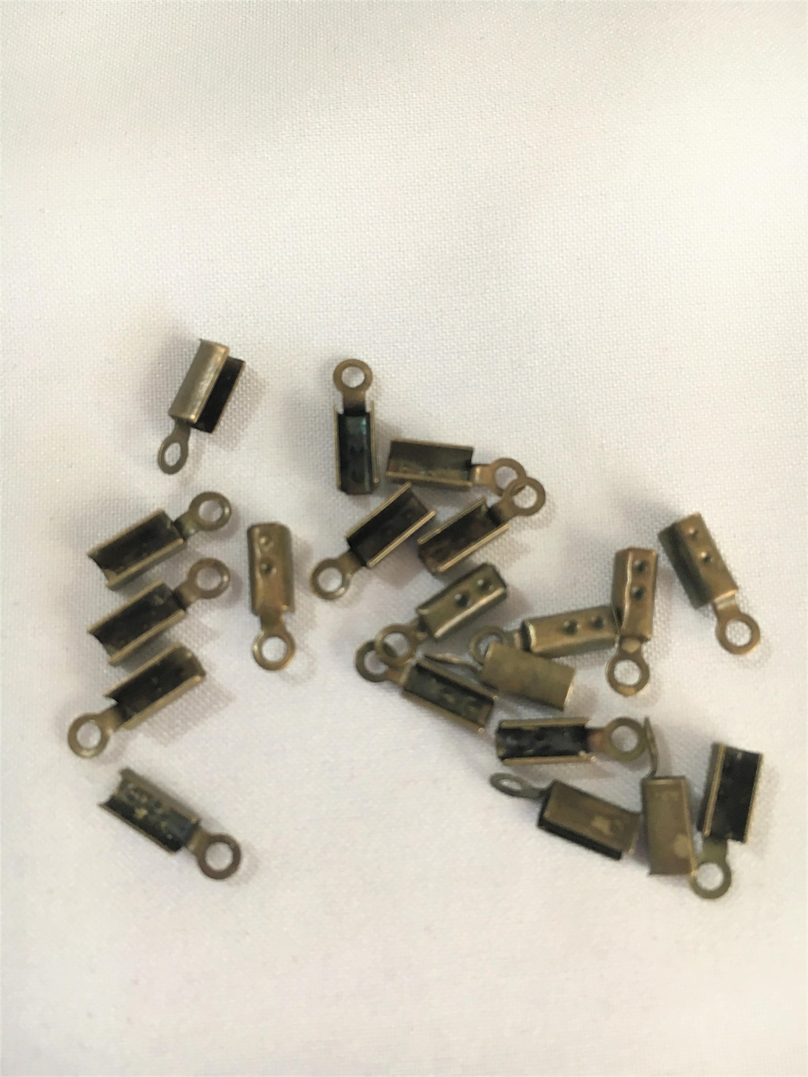 Cord Crimp Ends Fold Over Crimps Leather Ends Crimps Etsy Australia