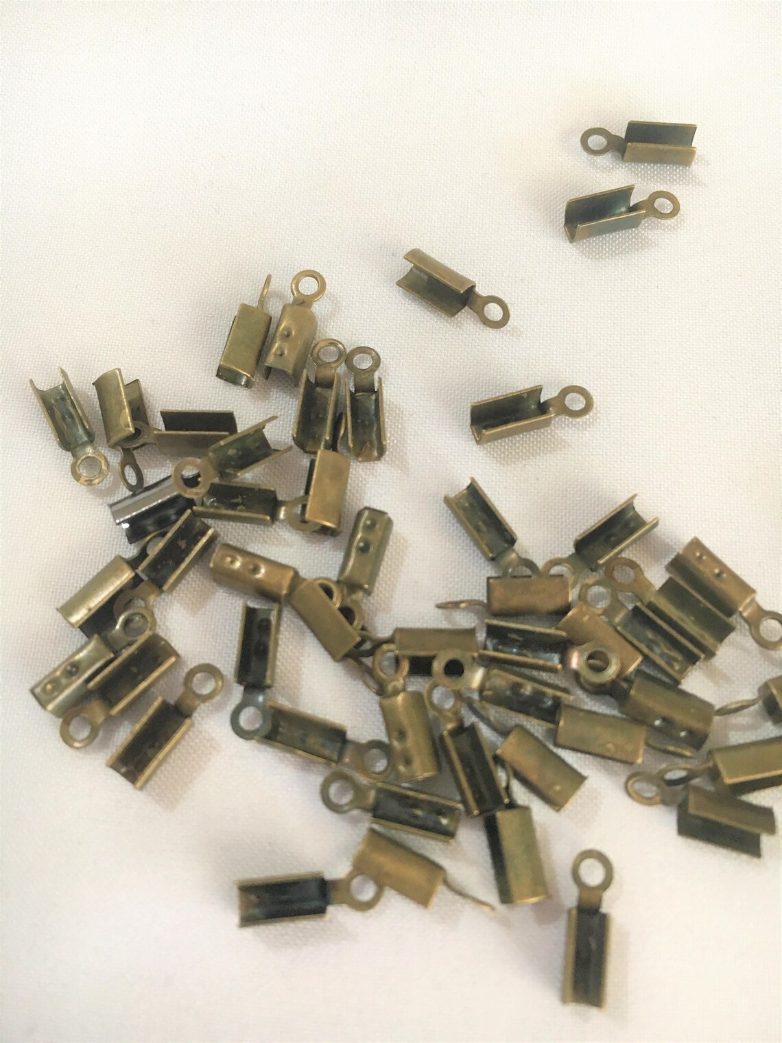 Cord Crimp Ends Fold Over Crimps Leather Ends Crimps Etsy Australia