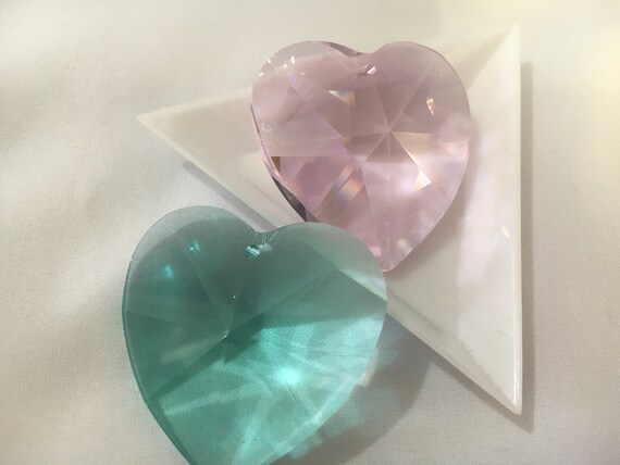 Swarovski Crystal Heart, Various Colours, Heart Bead, Crystal Bead, Swarovski Bead, Heart Pendant