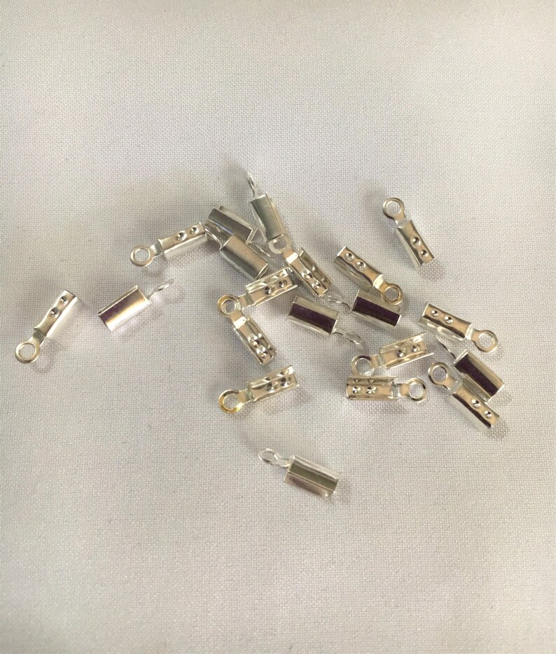 Cord Crimp Ends Fold Over Crimps Leather Ends Crimps Etsy Australia