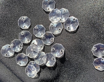 Suncatcher Hexagon Crystals, Acrylic Plastic Crystals, Sun Crystals, Bulk Lots, Suncatcher Parts, Mobile Parts, Plastic Hexagon