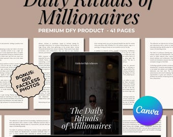 eBook Millionaire Daily Rituals: MRR, PLR, diritti di rivendita