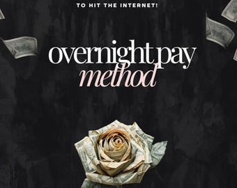 Overnight Pay Method: Digital Product Resell Guide (MRR PDF)