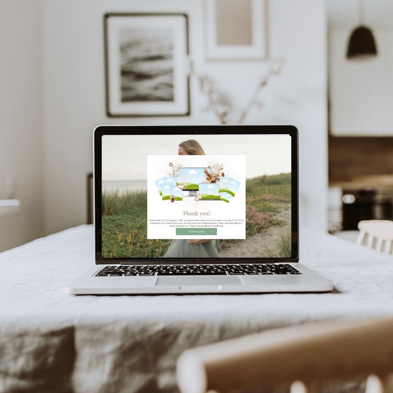 systeme landing page, systemeio, systemeio template, coaching funnel, lead magnet funnel, funnel download, systeme template, funnel design, digital product, email marketing, sales funnel design, sales page brown, sales page floral