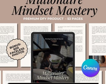 eBook Millionaire Mindset Mastery: MRR + PLR, diritti di rivendita