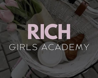 Rich Girls Academy MRR Course | Master Rich Girl Energy in Business | Empowering Women Digital Marketing Course | Master Resell Rights