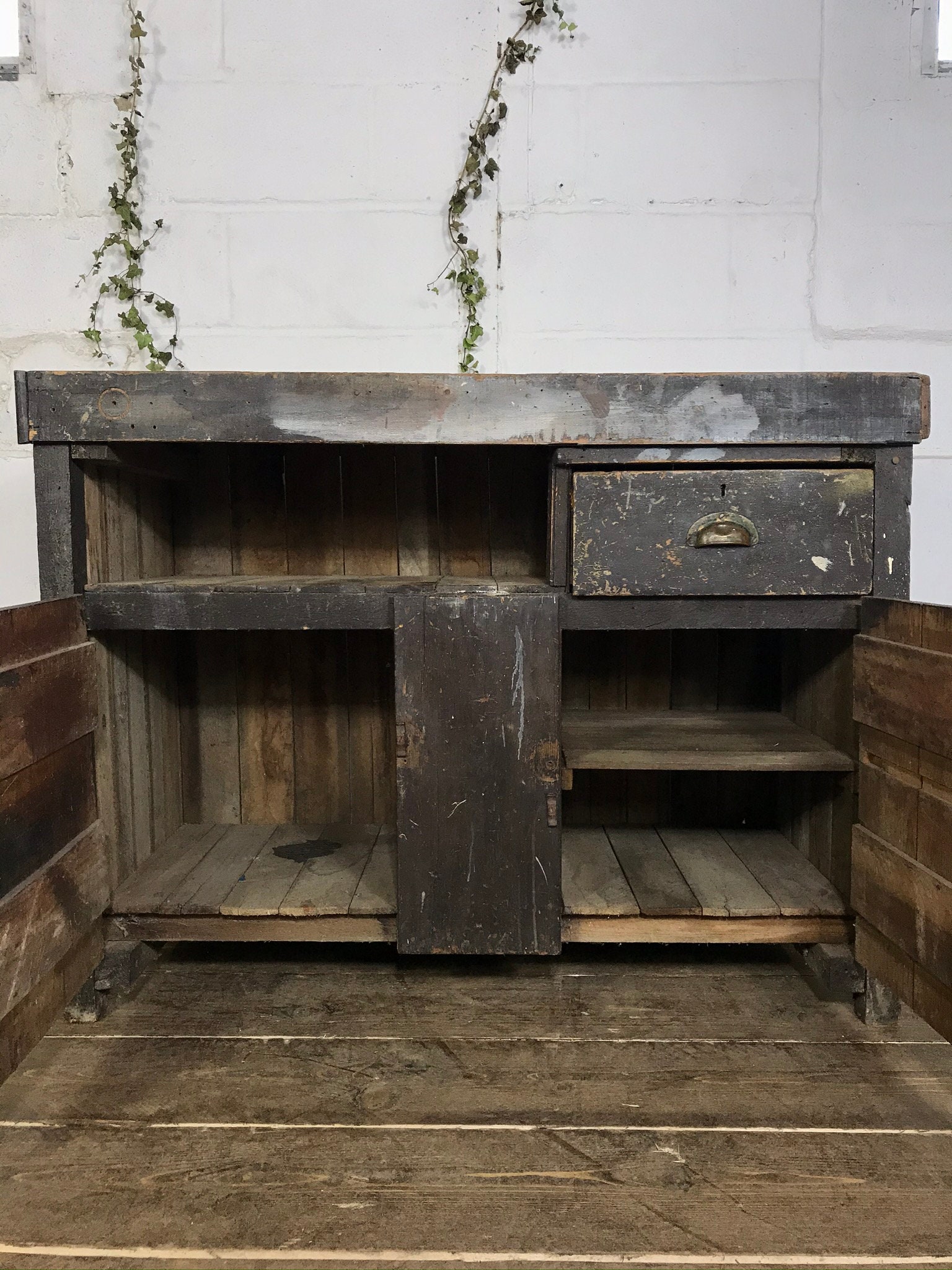 Vintage pine sideboard c.1950 Etsy