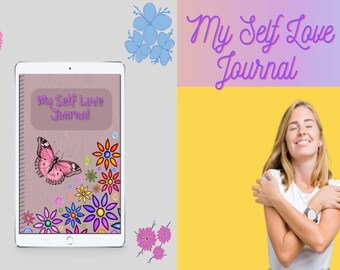 My Self Love Journal Digital Journal Digital Planner, iPad Planner, Goodnotes Planner,