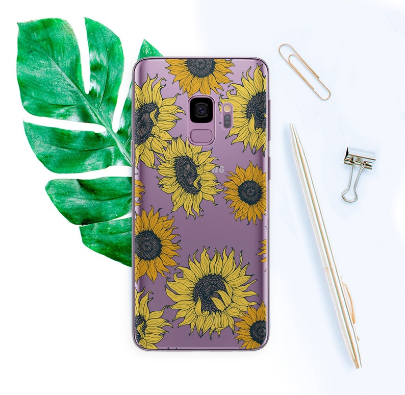 coque samsung s9 sunflower