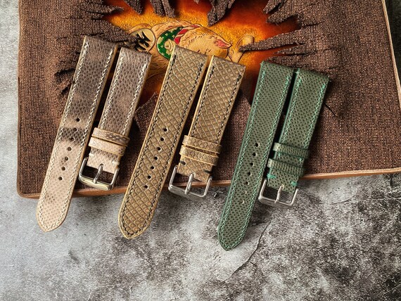 Combo 3 Sets of Watch Straps Karung Snake Watch Straps Karung Snake Watch Bands 22mm 21mm 20mm 19mm 18mm 16mm Etsy UK