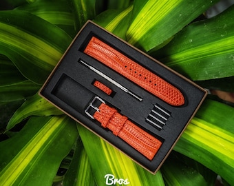 Lizard Skin Watch Strap